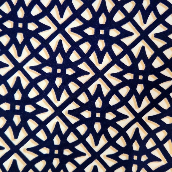 Alyx Sleeveless Geometric Design  Knee Length Shift Dress Size 10 - Picture 3 of 9